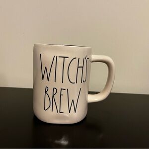 Rae Dunn Witch's Brew White Mug